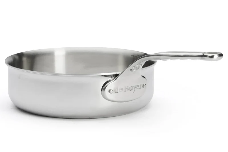 Sauteuse droite De Buyer Affinity en acier inoxydable 5 ply