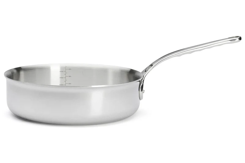 Sauteuse droite De Buyer Affinity en acier inoxydable 5 ply