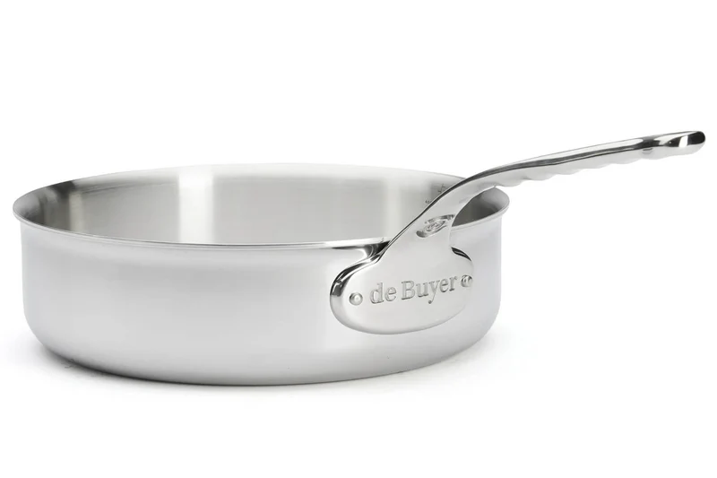 Sauteuse droite De Buyer Affinity en acier inoxydable 5 ply