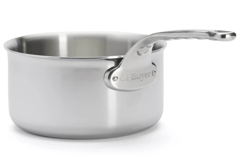 Set de 3 casseroles De Buyer Affinity en acier inoxydable 5 ply 16-18-20cm