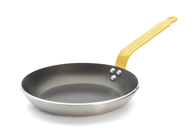 Poêle antiadhésive De Buyer Choc Classic HACCP jaune en aluminium