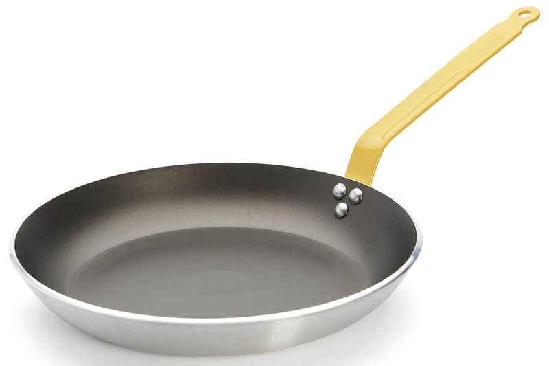 Poêle antiadhésive De Buyer Choc Classic HACCP jaune en aluminium