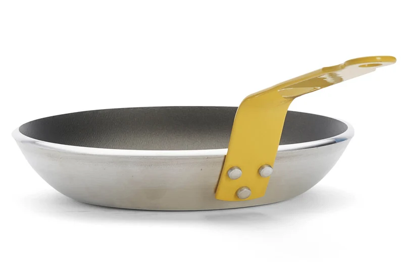Poêle antiadhésive De Buyer Choc Classic HACCP jaune en aluminium