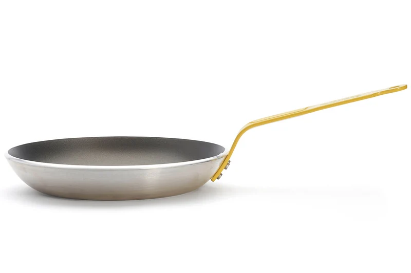 Poêle antiadhésive De Buyer Choc Classic HACCP jaune en aluminium