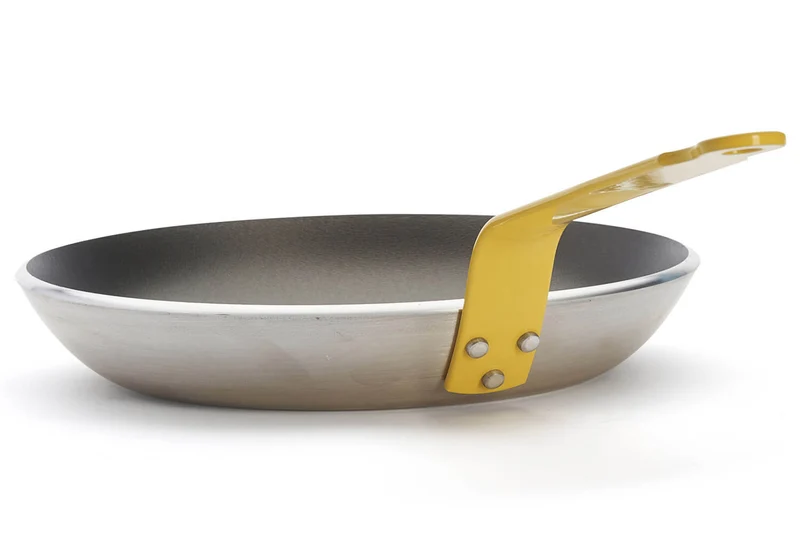 Poêle antiadhésive De Buyer Choc Classic HACCP jaune en aluminium