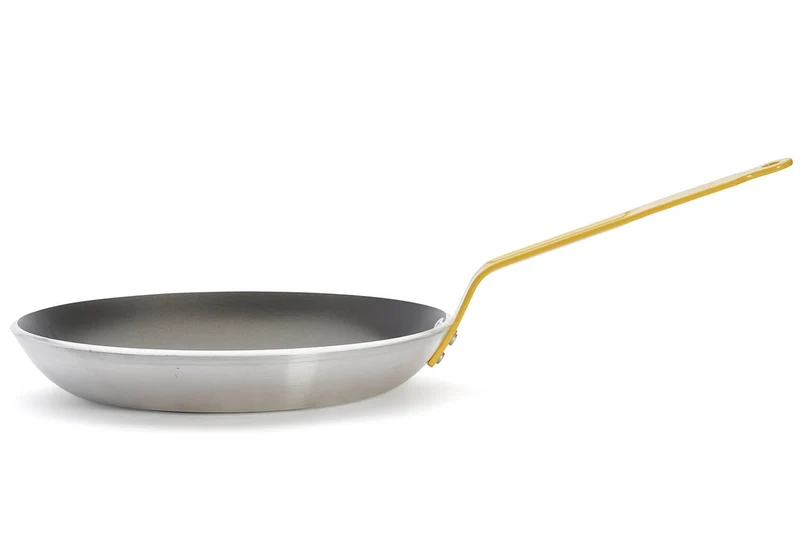 Poêle antiadhésive De Buyer Choc Classic HACCP jaune en aluminium