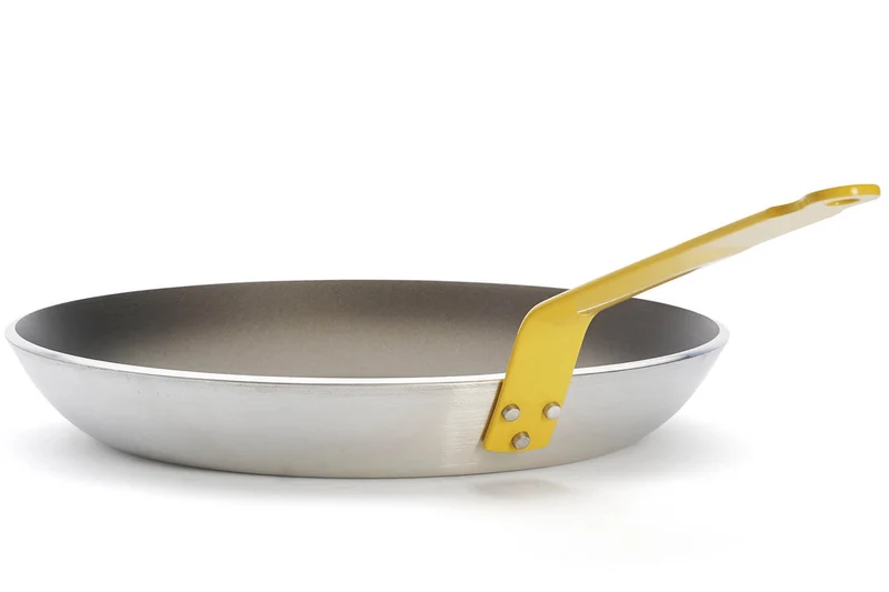 Poêle antiadhésive De Buyer Choc Classic HACCP jaune en aluminium