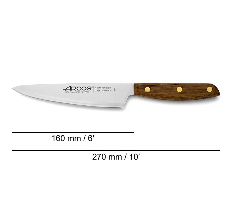 Bolsa de piel + 5 cuchillos Serie Nórdika