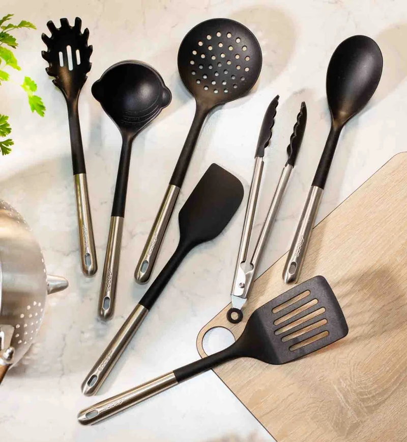 Set Completo de Utensilios de Cocina + Soporte
