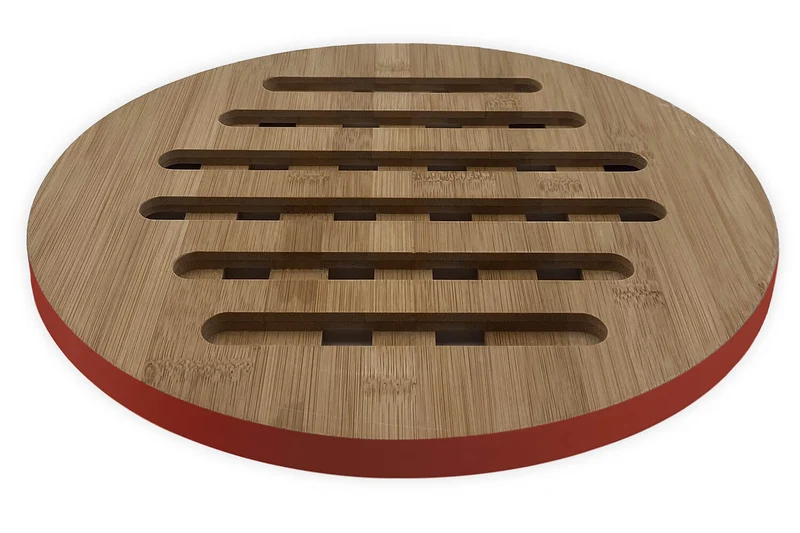 Dessous de plat Cookut rond 28cm en bambou