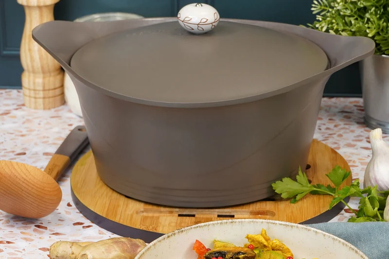 Dessous de plat Cookut rond 28cm en bambou