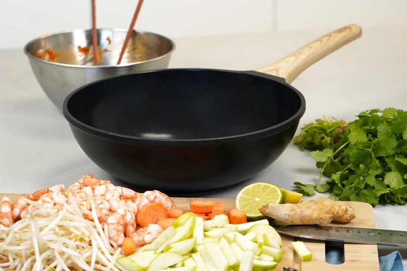 L'Incroyable Wok Cookut 28cm anti-adhérent