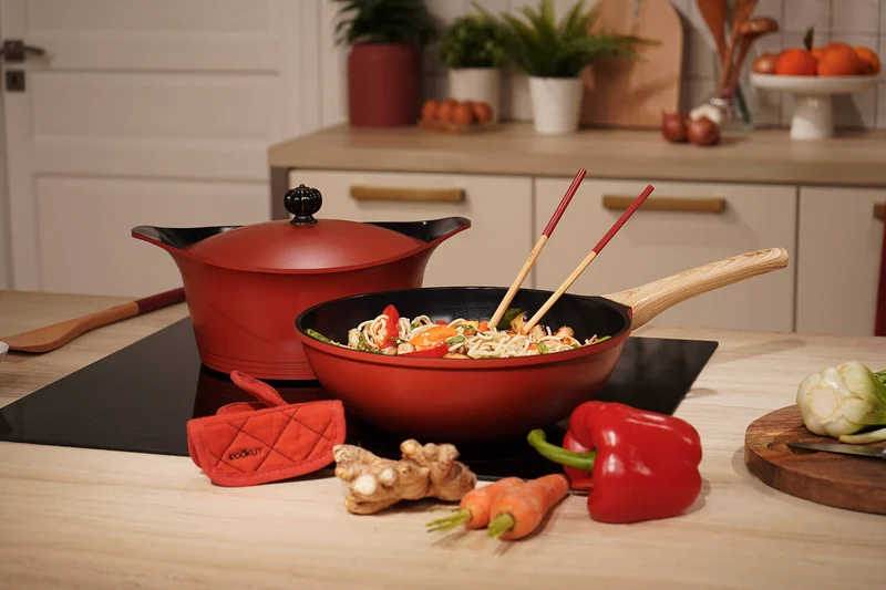 L'Incroyable Wok Cookut 28cm anti-adhérent