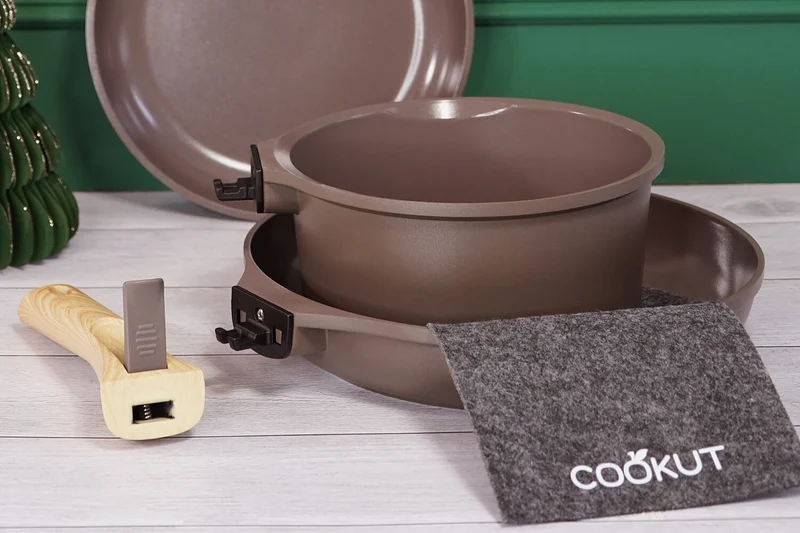L'Incroyable Poignée amovible Cookut pour poêle et casserole