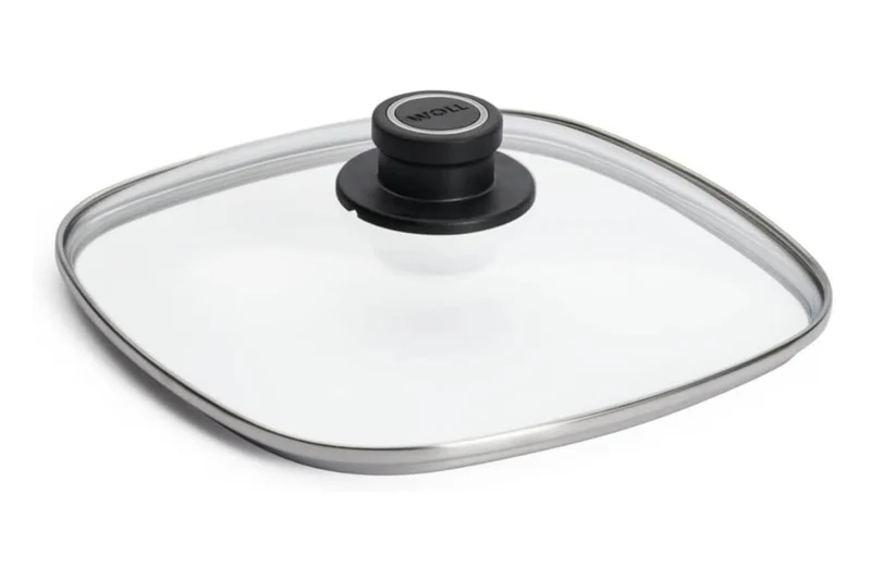 Couvercle Woll carré en verre de sécurité