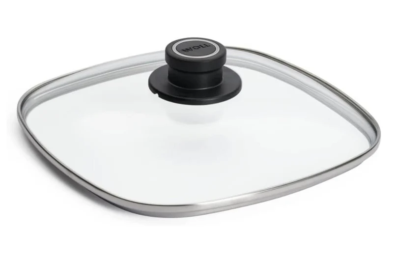 Couvercle Woll carré en verre de sécurité