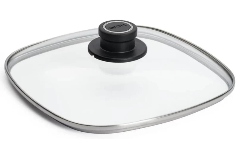 Couvercle Woll carré en verre de sécurité