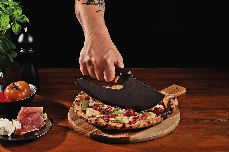 Couteau viking Tramontina Black 26,8cm manche en bois