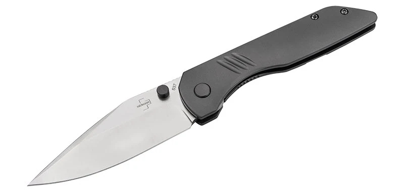 Couteau de Poche Gris Max Boker Plus