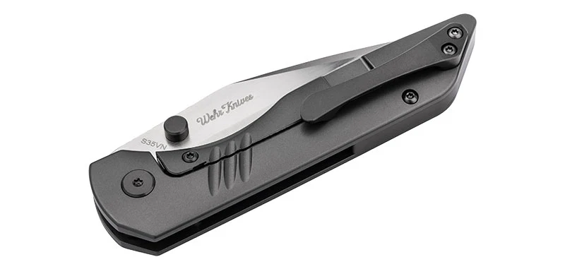 Couteau de Poche Gris Max Boker Plus