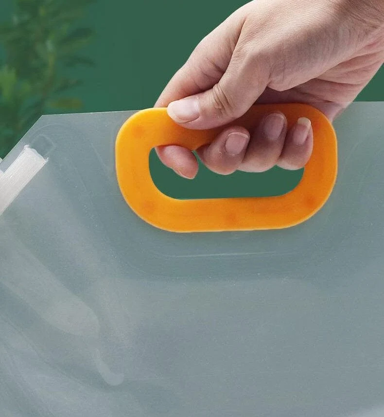 Sacs de Conservation avec poignée et verseur refermable (10 sacs)