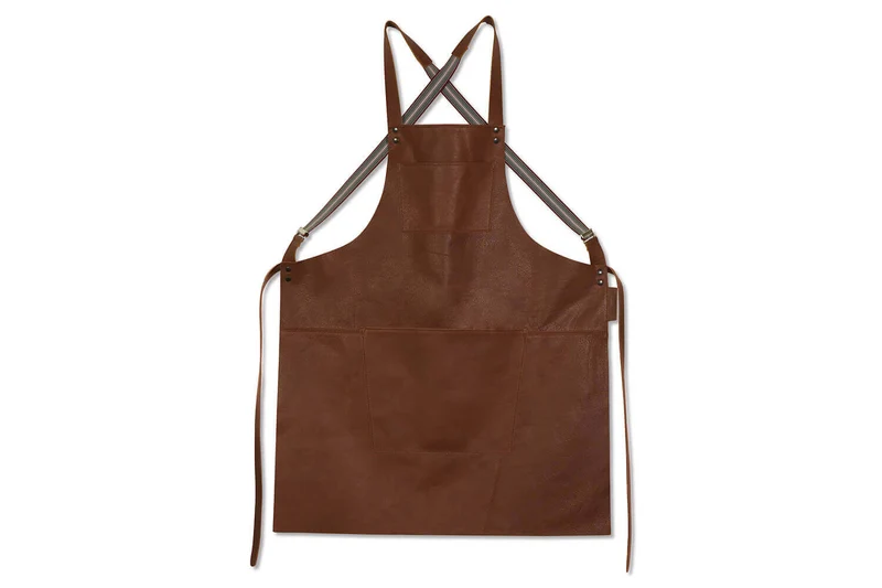 Tablier de cuisine à bretelles DutchDeluxes en cuir