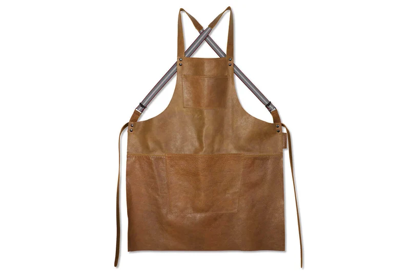 Tablier de cuisine à bretelles DutchDeluxes en cuir