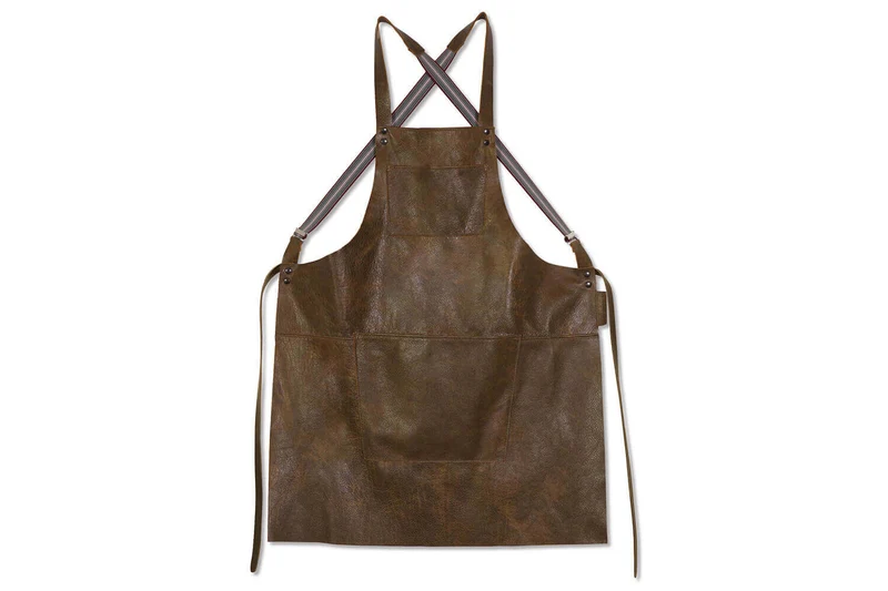Tablier de cuisine à bretelles DutchDeluxes en cuir