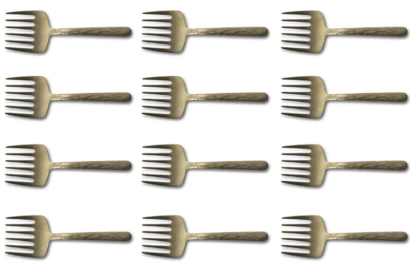 Set de 12 fourchettes râteau Culter Kodai 11,3cm