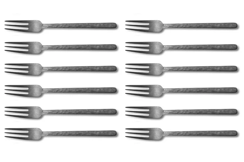 Set de 12 fourchettes de table Culter Kodai 3 dents XL 19,5cm