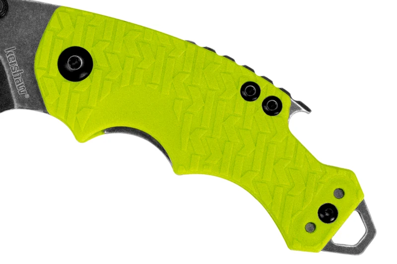Couteau pliant Kershaw Shuffle Lime KS.8700LIMEBW manche en nylon/fibres de verre vert citron 8,3cm