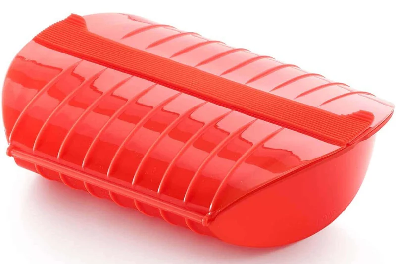 Coffret vapeur Lékué rouge avec filtre