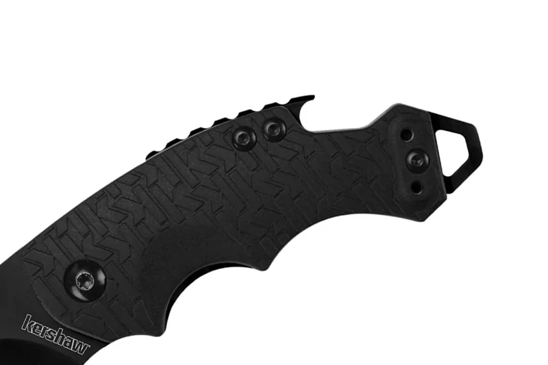 Couteau pliant Kershaw Shuffle KS.8700BLK lame noire manche en nylon/fibres de verre noir 8,3cm