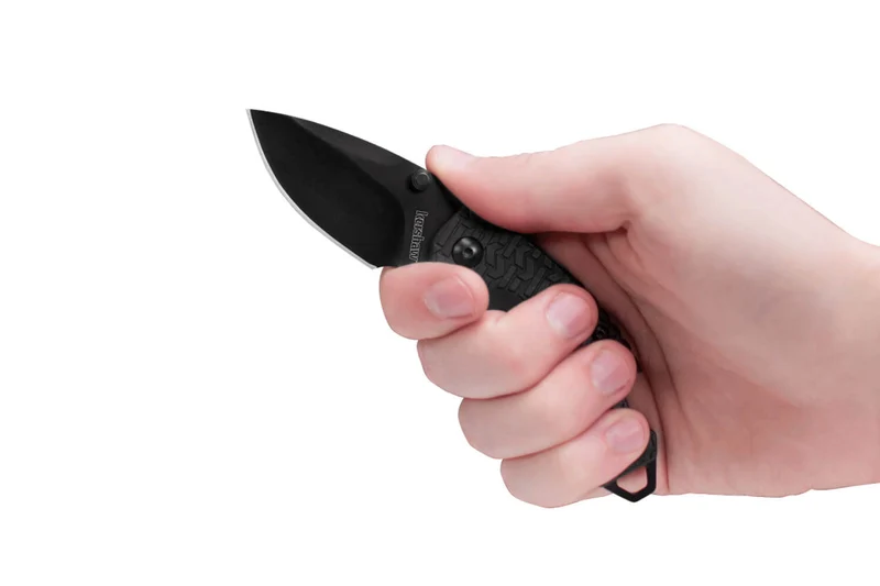 Couteau pliant Kershaw Shuffle KS.8700BLK lame noire manche en nylon/fibres de verre noir 8,3cm