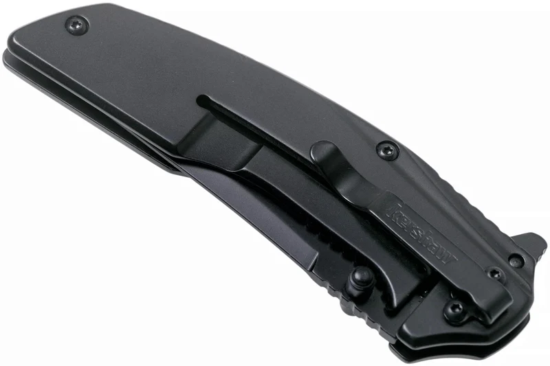 Couteau pliant Kershaw Outright KS.8320BLK manche en acier/G10 noir 11,1cm