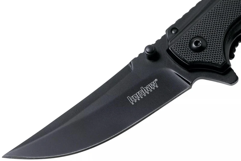 Couteau pliant Kershaw Outright KS.8320BLK manche en acier/G10 noir 11,1cm
