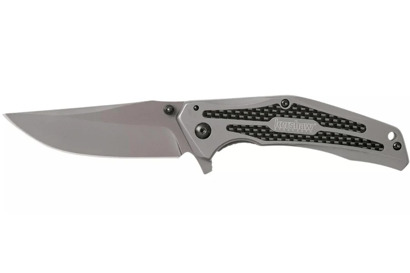 Couteau pliant Kershaw Duojet KS.8300 manche en acier/fibres de carbone 11,4cm