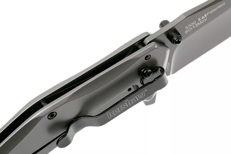 Couteau pliant Kershaw Duojet KS.8300 manche en acier/fibres de carbone 11,4cm