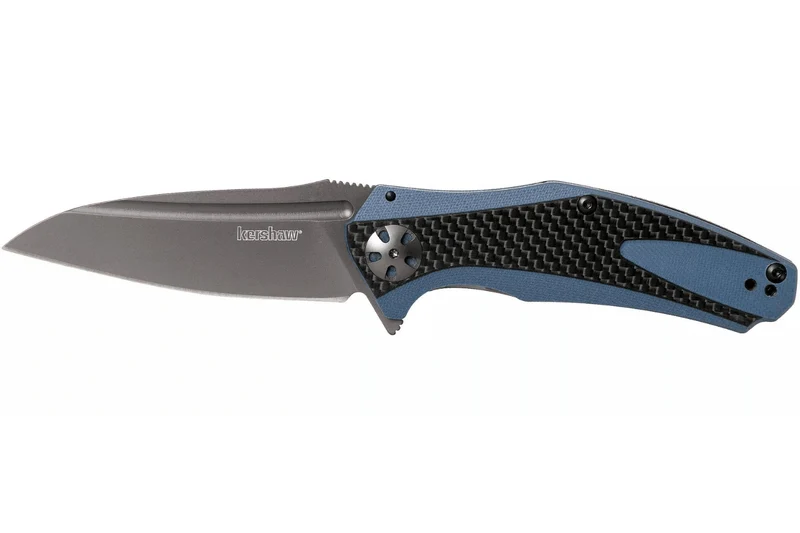 Couteau pliant Kershaw Natrix Copper KS.7007CF manche en G10 revêtu de fibres de carbone noir 10,8cm