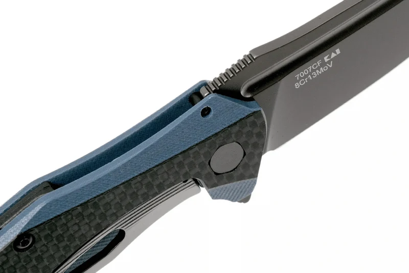 Couteau pliant Kershaw Natrix Copper KS.7007CF manche en G10 revêtu de fibres de carbone noir 10,8cm