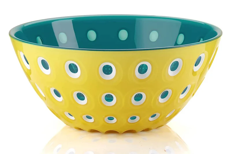 Saladier coloré Guzzini Le Murrine en polymère 25cm