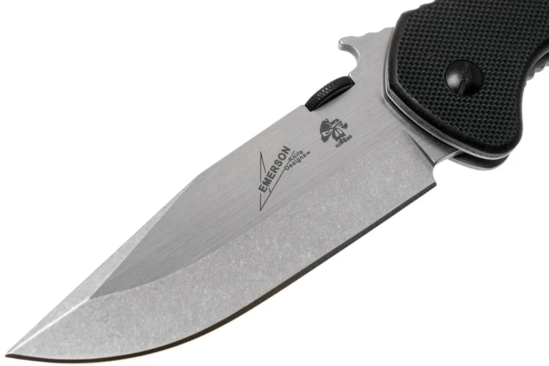 Couteau pliant Kershaw CQC-6K D2 KS.6034D2 manche en acier inox et G10 noir 11,4cm
