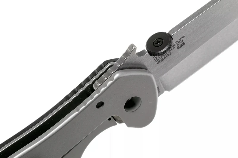 Couteau pliant Kershaw CQC-6K D2 KS.6034D2 manche en acier inox et G10 noir 11,4cm