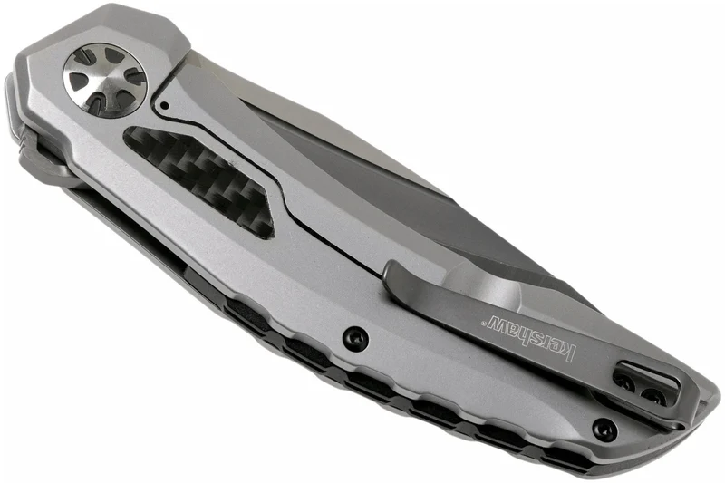 Couteau pliant Kershaw Norad KS.5510 manche en acier gris 11,4cm