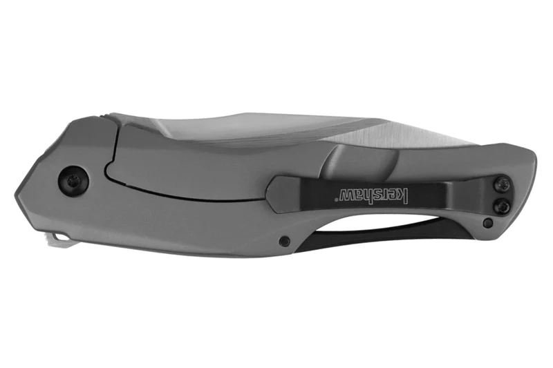 Couteau pliant Kershaw Collateral KS.5500 manche en acier et fibre de carbone gris 11,7cm