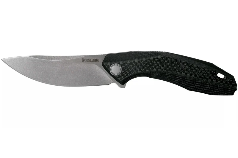 Couteau pliant Kershaw KS.4038 Tumbler manche en G10 et fibre de carbone noir 10,2cm