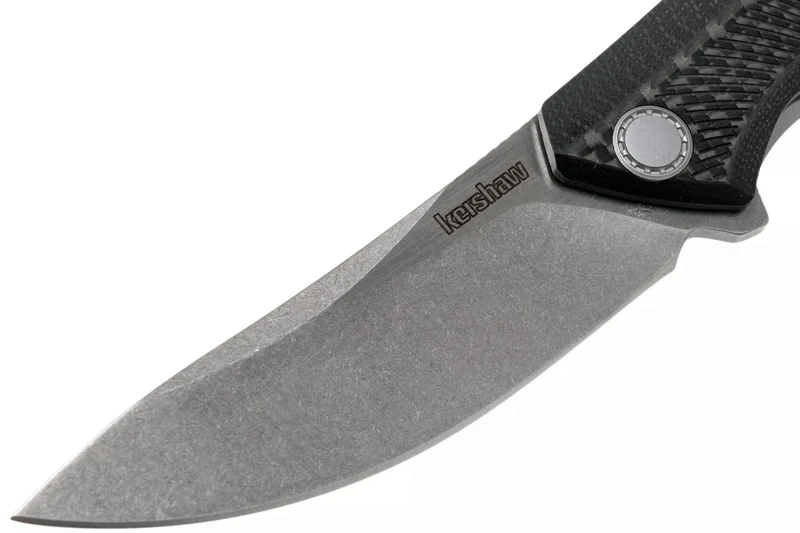 Couteau pliant Kershaw KS.4038 Tumbler manche en G10 et fibre de carbone noir 10,2cm