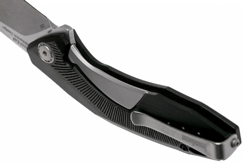 Couteau pliant Kershaw KS.4038 Tumbler manche en G10 et fibre de carbone noir 10,2cm