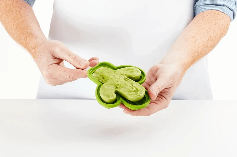 Moule à glace Lékué en silicone Platinum - Forme cactus