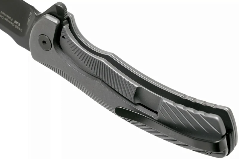 Couteau pliant Kershaw Seguin KS.3490 manche en acier gris 10,8cm
